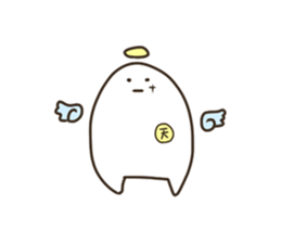 Cute angel!! sticker #14504443
