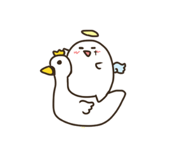 Cute angel!! sticker #14504450