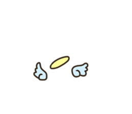 Cute angel!! sticker #14504461