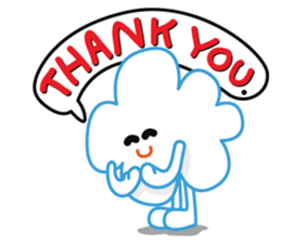 "Happy Cloudy" sticker #14504464