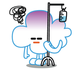 "Happy Cloudy" sticker #14504473