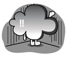 "Happy Cloudy" sticker #14504475
