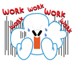"Happy Cloudy" sticker #14504477
