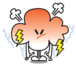 "Happy Cloudy" sticker #14504485
