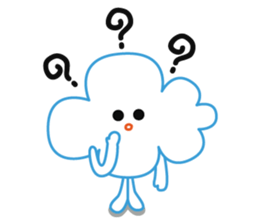 "Happy Cloudy" sticker #14504487