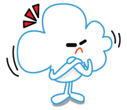 "Happy Cloudy" sticker #14504489