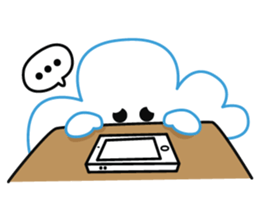 "Happy Cloudy" sticker #14504492