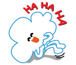 "Happy Cloudy" sticker #14504495