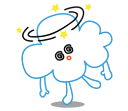 "Happy Cloudy" sticker #14504496