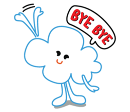"Happy Cloudy" sticker #14504497