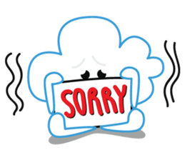 "Happy Cloudy" sticker #14504499