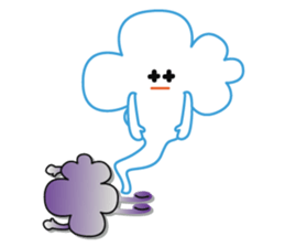 "Happy Cloudy" sticker #14504501