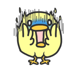 New Year's chick sticker sticker #14504526
