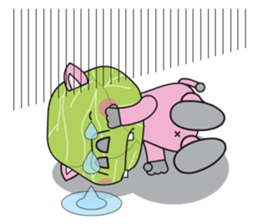 Cute vegitable animal vol02 sticker #14504632