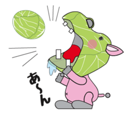 Cute vegitable animal vol02 sticker #14504634