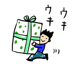 Let's UKI-UKI sticker #14504736