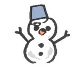 Boy with winter sticker #14505050