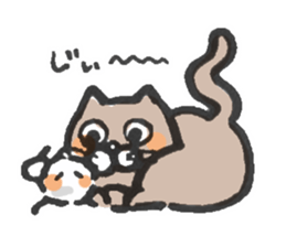 Boy with winter sticker #14505075