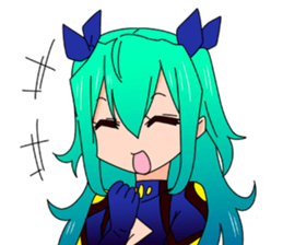 THE rt girl7 rt sticker series sticker #14505160