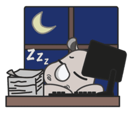 Baba The Rhino sticker #14505552