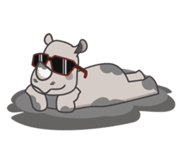Baba The Rhino sticker #14505562