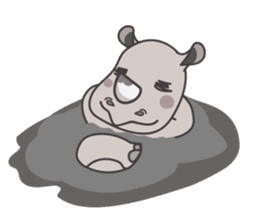 Baba The Rhino sticker #14505564