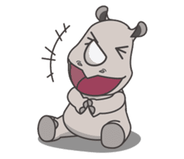 Baba The Rhino sticker #14505567