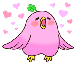 Good luck! The blue bird of happiness sticker #14506585