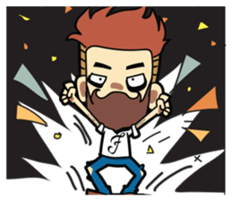 fade man sticker #14506817