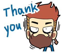 fade man sticker #14506818