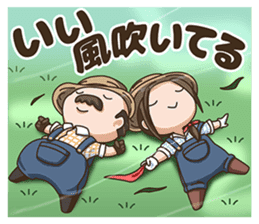 Lively farm sticker #14507043