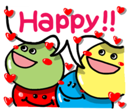 Colorful. Pretty reaction. sticker #14507461