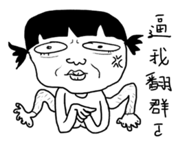 CRAZY WOMAN sticker #14507512