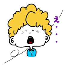 Afro Boy 3 sticker #14508001