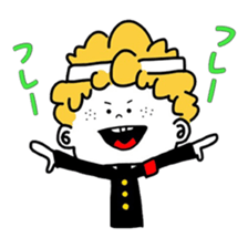 Afro Boy 3 sticker #14508002