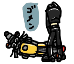 riders man 4 Japanese version sticker #14508289