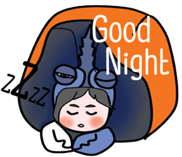 Mr.koon and Miss Dear crayfish sticker #14508966