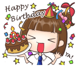 Rin, go! sticker #14509411