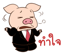 Pig On The Hill sticker #14509658