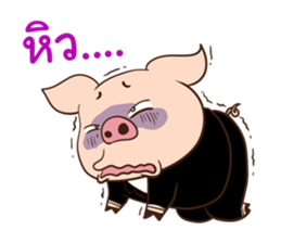 Pig On The Hill sticker #14509671