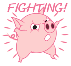 Piggy the pig sticker #14509862