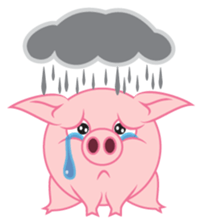 Piggy the pig sticker #14509864