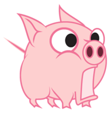 Piggy the pig sticker #14509866