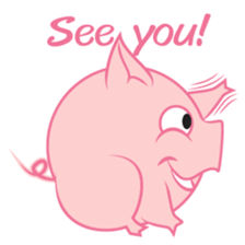 Piggy the pig sticker #14509868