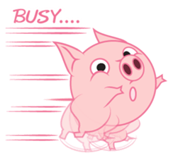 Piggy the pig sticker #14509870