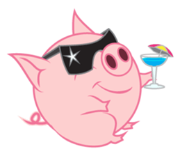 Piggy the pig sticker #14509874
