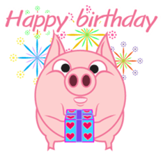 Piggy the pig sticker #14509875