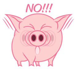 Piggy the pig sticker #14509879