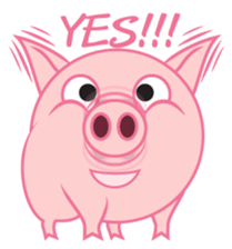 Piggy the pig sticker #14509880