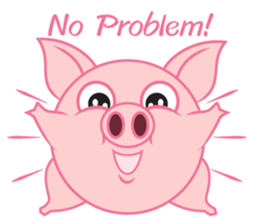Piggy the pig sticker #14509881